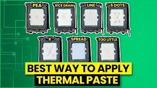 Best Way to Apply Thermal Paste?