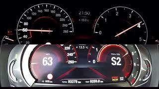 Bmw G30 530xd vs Bmw G30 530xi 0-200 acceleration