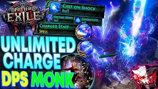 Path of Exile 2 INFINITE Power Charge Build | The ULTIMATE DPS MONK Build Guide for EACH ACT @syrobe