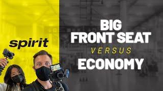 IS SPIRIT REALLY AMERICA’S WORST AIRLINE? Economy vs Big Front Seat Showdown