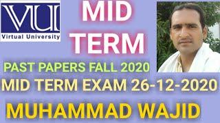 how to download vu midterm past papers ~ midterm past papers fall 2020