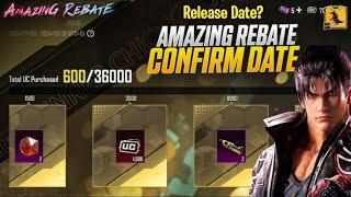 New Amazing Rebate Event Confirm Release Date? - New Mythic Character Takken Prize Path Event |PUBGM