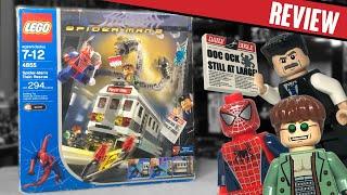 LEGO SPIDER-MAN 2 Train Rescue Set 4855 REVIEW