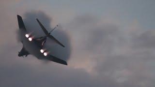 B-1B Afterburner and Condensation Blanket  -- Airailimages From EAA AirVenture Oshkosh 2017 - B-ONE