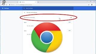 How to stop or block Pop ups and redirects in Google Chrome