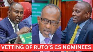 LIVE! Fireworks as Ruto's CS Nominees faces Parliamentary Vetting Committee || DAY 2