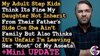 Step Kids Think It's OK My Daughter Don't Inherit From Their Dad, But It's Unfair I'll Leave Her My~