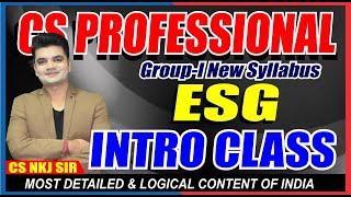Attention  ESG Students Fresh Batch is Started at cs nkj cs classes  Join Now