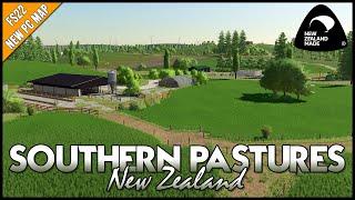 MAP TOUR - Southern Pastures NEW ZEALAND! - Farming Simulator 22 (PC Only)