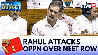 Rahul Gandhi News | Rahul Gandhi Questions Education Minister On NEET Paper Leak Case | News18