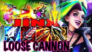 WILD RIFT JINX ADC GAMEPLAY | LOOSE CANNON - JINX BUILD RUNES