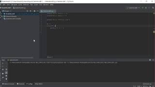 02 Python  Using PyCharm to create a basic program and Hello World in Python