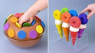  How To Make Cake Decorating Recipes | Wonderful RAINBOW Cake Decorating You'll Love