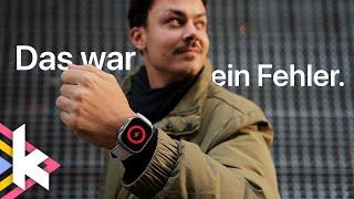 Ich habe mein iPhone durch die Apple Watch Ultra ersetzt.