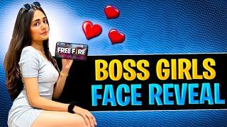 Boss Girls Face Reveal ️ - Garena Free Fire