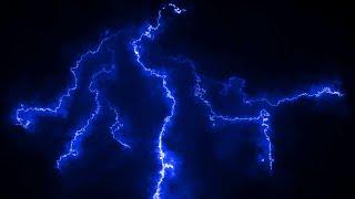 Blue Lightning 4K Thunderstorm