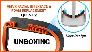 AMVR Facial Interface & Foam Replacement for Quest 2 - Unboxing