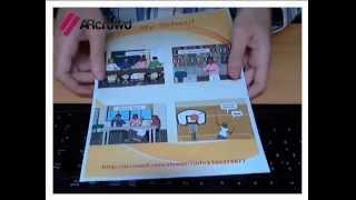 Flashcard y comic interactivo en Realidad Aumentada con ARcrowd