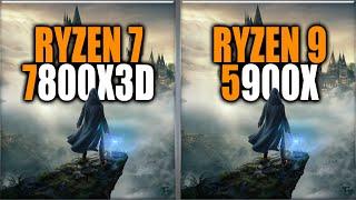 Ryzen 7 7800X3D vs 5900X Benchmarks - Tested in 15 Games and Applications