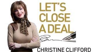 Let's Close a Deal!  |  Christine Clifford