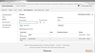 JIRA Administration - Getting Started with JIRA : Groups in Jira | packtpub.com