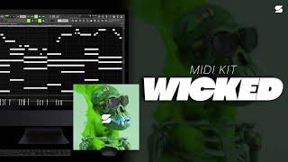 [+20] Dark Trap Midi Kit - WICKED [FUTURE, TRAVIS SCOTT, LIL BABY, 808 MAFIA] Piano Midi Pack 