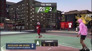 I won 3 games in a row in my park with randoms