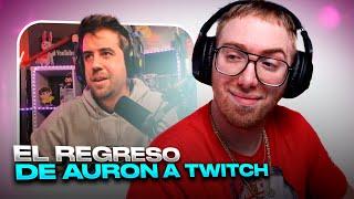 RODRIGO QUESADA REACCIONA AL REGRESO DE AURONPLAY A TWITCH