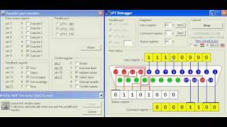 testing parallel port status