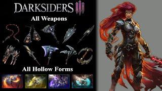 【Darksiders III】Fury's Moveset | All Weapons, Hollow Forms & Havoc Form