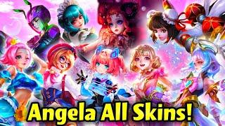 ANGELA ALL SKINS! 100K subs special️ Kaira Channel