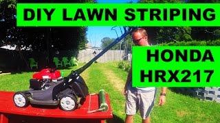 DIY Lawn Striper for Honda HRX Lawn Mowers