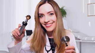 ASMR | Cranial Nerve Exam & Physical (Doctor Roleplay)