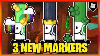 How to get the "EXCALIBUR MARKER", "LUCKY MARKER", AND "CLOVER MARKER" in FIND THE MARKERS