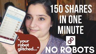 150 SHARES IN 1 MINUTE | HOW I SHARE MY POSHMARK ITEMS | NO ROBOTS