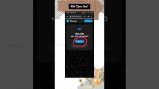 Cara cepat membuat link Telegram menuju chat langsung tanpa menyimpan nomor hp #telegram