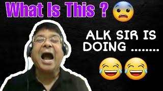 ALK Sir is doing what ?? ALK Sir explaining Denticity  | ALK Sir Competishun funny moments #shorts