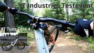 YT Tues Core 4 im Bikepark Geisskopf testen