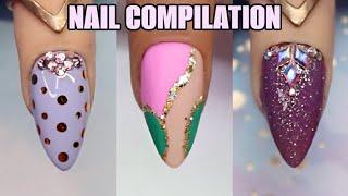  NAIL COMPILATION 20 NAILS DESIGNS - USING GLITTERBELS UNBELIEVABEL GELS