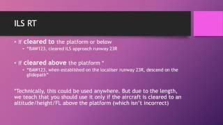 VATSIM UK S3 Lessons: Approach Phraseology