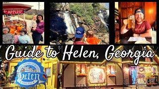 Helen, Georgia Travel Vlog! | Anna Ruby Falls Hike, Best Restaurants & Christmas Lights!