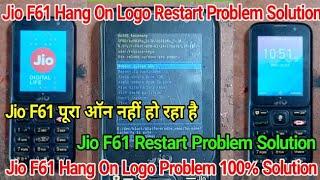 Jio F61f Restart Problem || Jio F61f Restart Hang On Logo Problem Solution By A.R. Raja Repair Shop