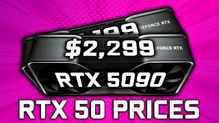 The RTX 5090 & 5080 Prices Were Posted