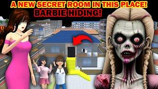 THERE'S NEW BARBIE ZOMBIE HAUNTED HORROR SECRET ROOM IN THIS PLACE || SAKURA SCHOOL SIMULATOR