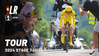 Can Evenepoel Beat Pogacar? | Tour de France 2024 Stage 7 (ITT) | Lanterne Rouge x JOIN