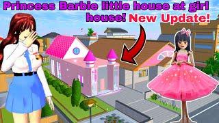 تحديث بيت باربي في بيت البنت Barbie House at Girl house New Update! in Sakura School Simulator