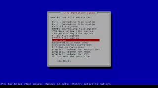 Debian 12 (Bookworm) install into partitions using Expert Install option