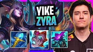 YIKE BRINGS BACK ZYRA JUNGLE! | G2 Yike Plays Zyra Jungle vs Corki!  Season 2024