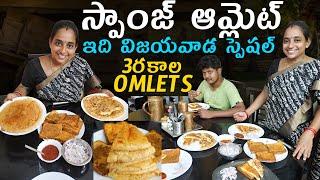 Telugu vlog | Fluffy Omlette | Sponze Omlette | 3 రకాల Omlette వేసాను | | Vijaya Lifestyle