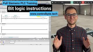 Bit logic instructions - Part 1 | Siemens PLC Training | PLC Programming Course